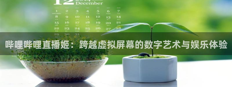 833直播足球：哔哩哔哩直播姬：跨越虚拟屏幕的数字艺术与娱乐体验